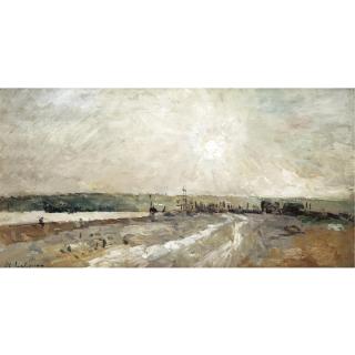 Albert Lebourg - Le Port Près De Rouen