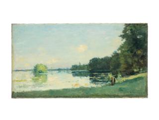 Albert Lebourg - Les Étangs À Mortefontaine En Automne