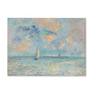 Albert Lebourg - Marine à la Rochelle, pleine mer