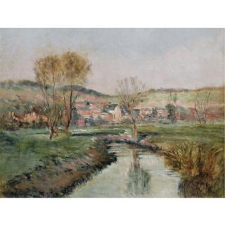 Albert Lebourg - Paysage Au Ruisseau
