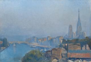 Albert Lebourg - Rouen, la Seine et la Cathédrale