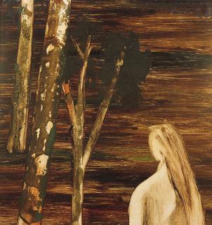 Albert Lee Tucker - Girl and Tree