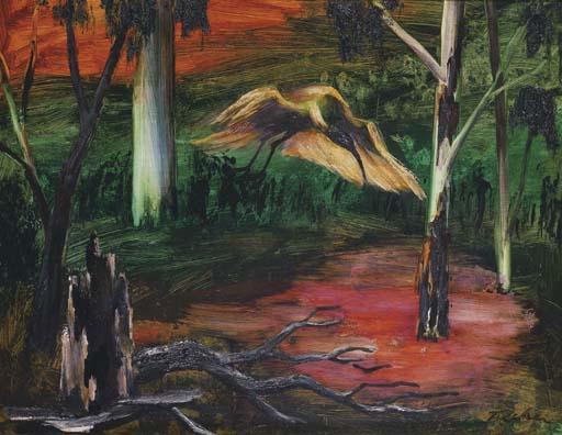 Albert Lee Tucker - Ibis At Dusk