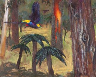 Albert Lee Tucker - Rosella in Bush