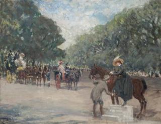 Albert Ludovici, Jnr., R.B.A. - Rotten Row