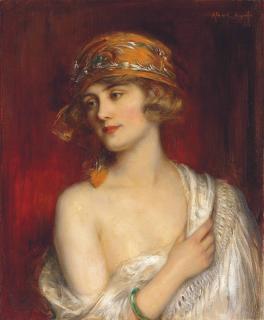 Albert Lynch - A young beauty