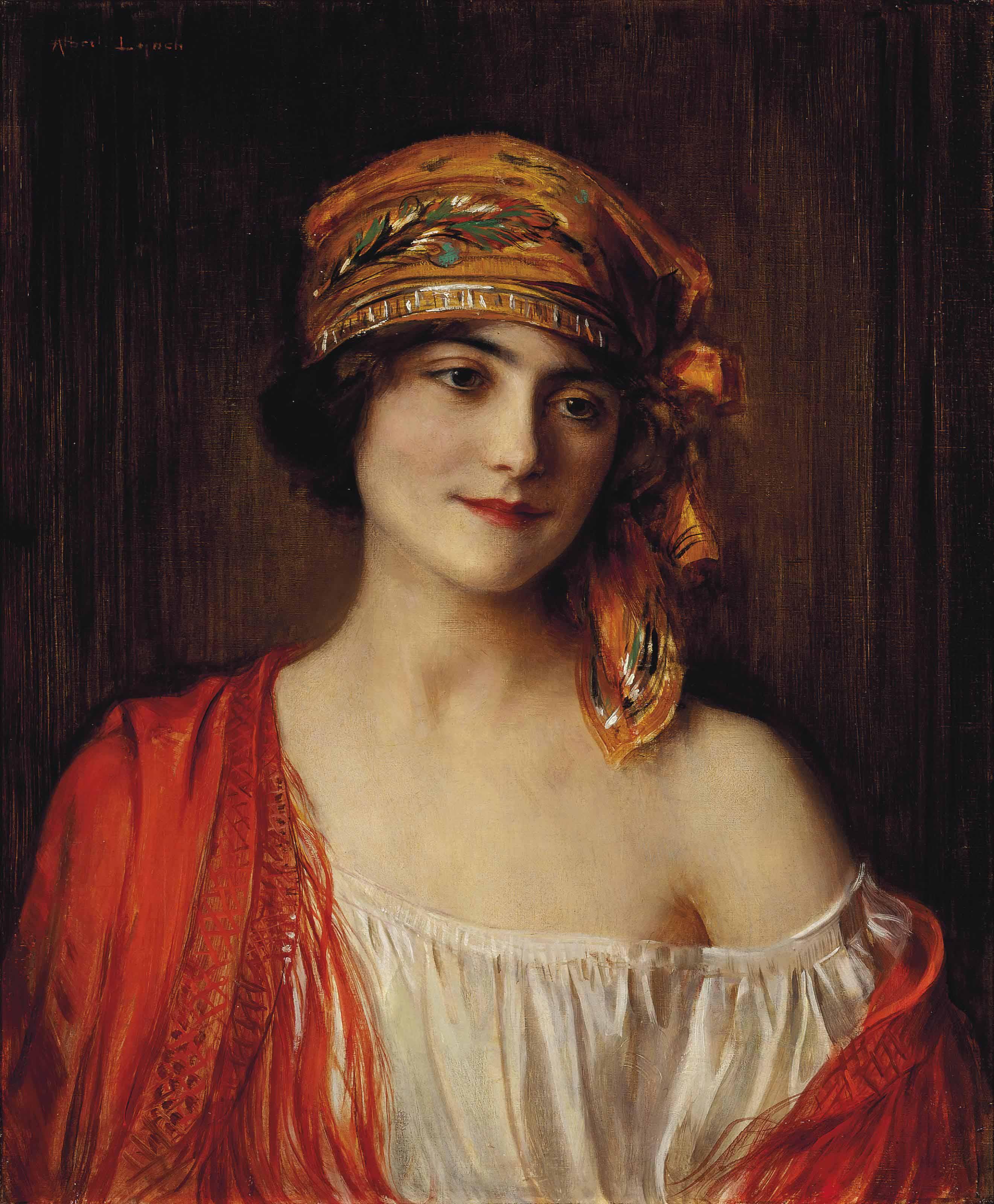 Albert Lynch - A young beauty