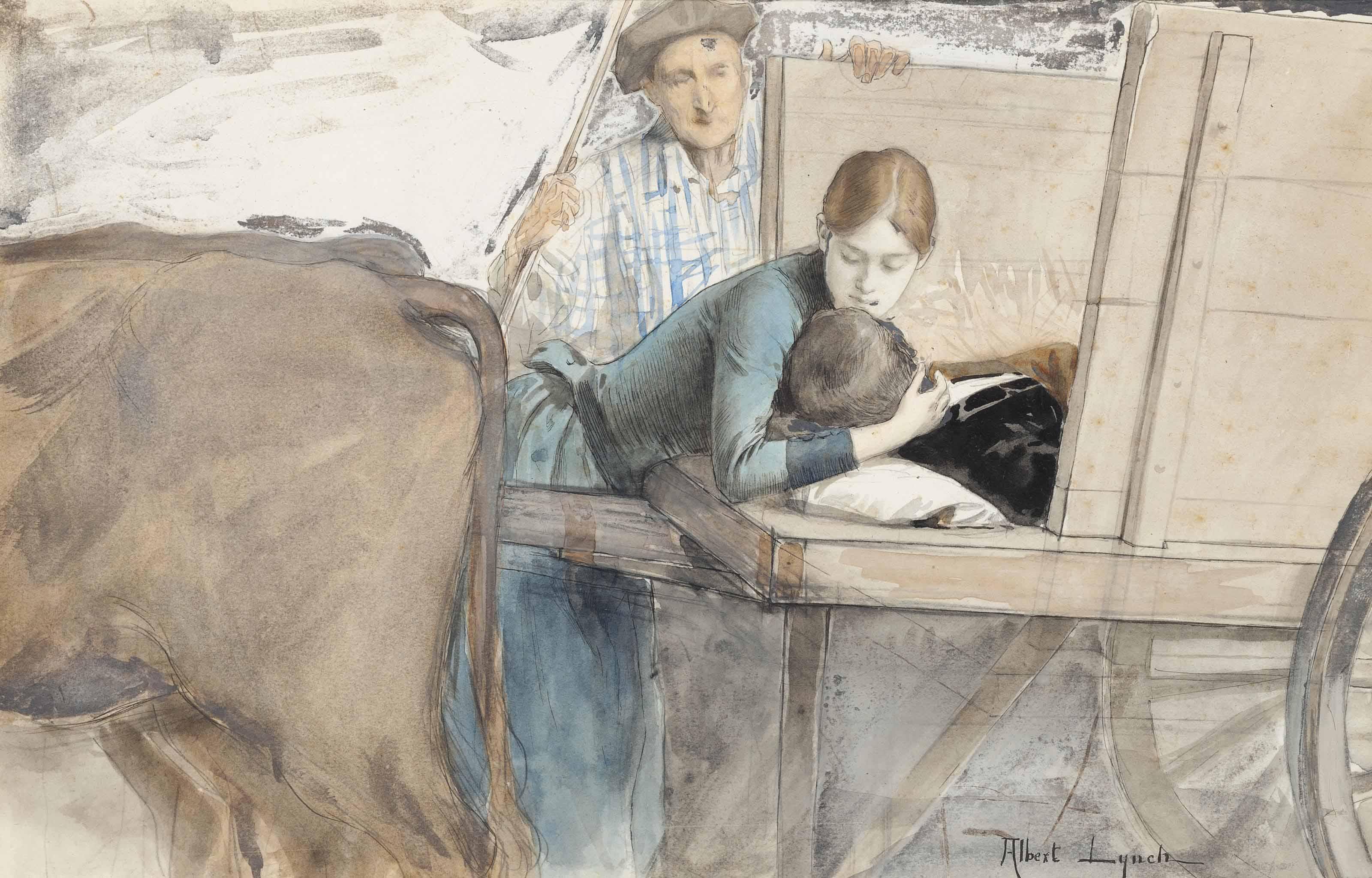 Albert Lynch - Adieu