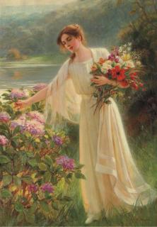 Albert Lynch - The Morning Walk
