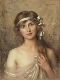 Albert Lynch - The white ribbon