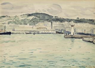 Albert Marquet - Alger, Vue Du Port