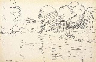 Albert Marquet - Au bord de la Marne