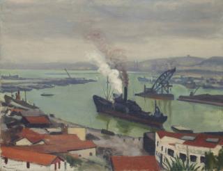 Albert Marquet - Cargo sortant du port