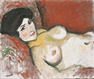 Albert Marquet - Femme nue couchée