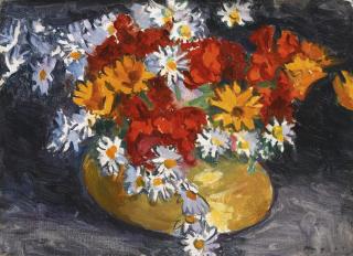 Albert Marquet - Fleurs Dans Un Pot De Cuivre