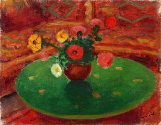 Albert Marquet - Fleurs sur un guéridon (Siniyyah)