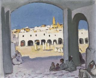 Albert Marquet - Ghardaïa, Les Arcades