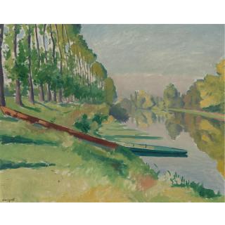 Albert Marquet - Herblay, Les Peupliers
