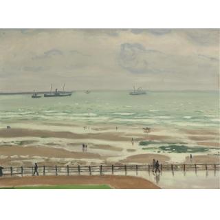 Albert Marquet - La Digne Ste Beuve À Boulogne-Sur-Mer (Au Bord De La Plage)