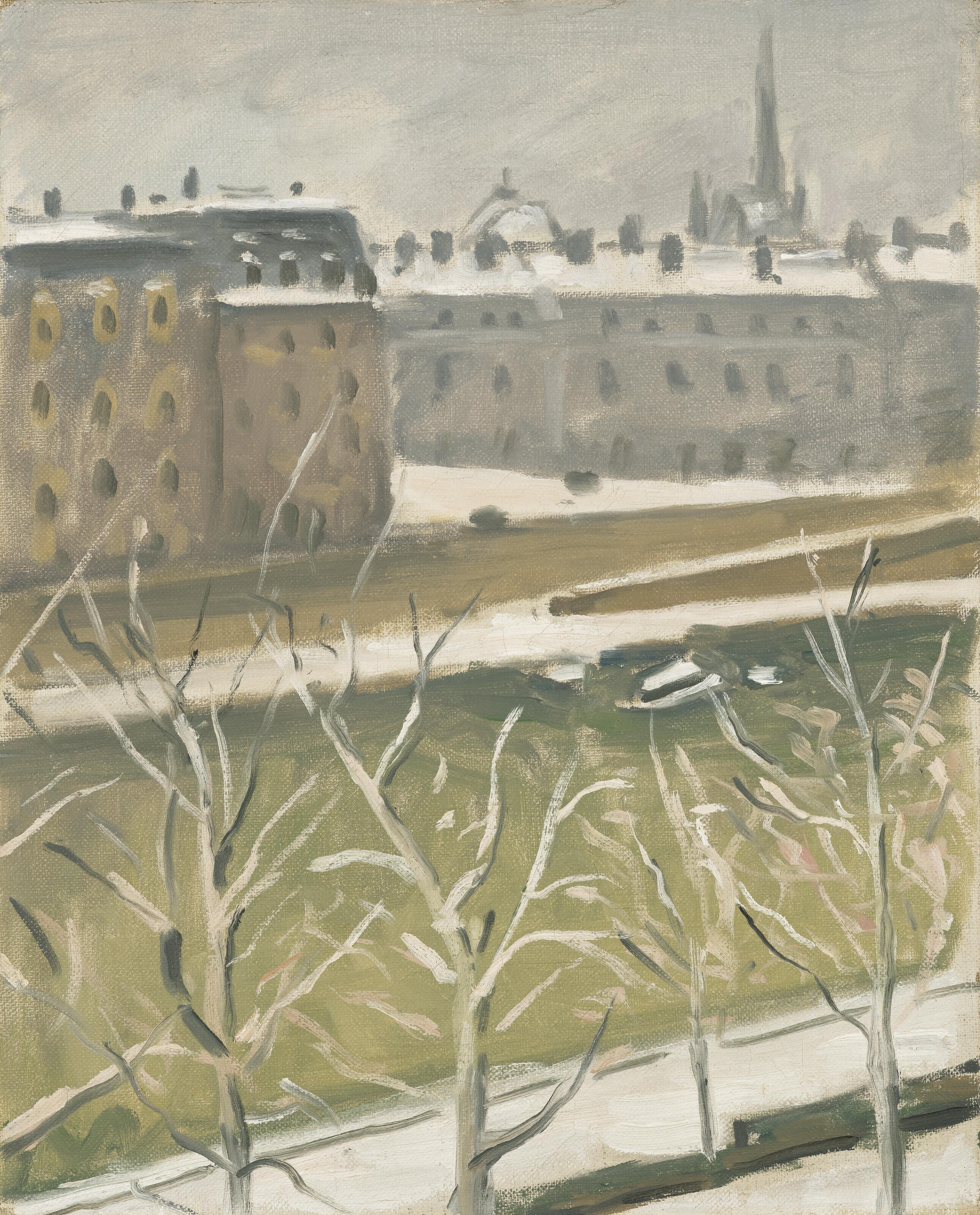 Albert Marquet - La Sainte-Chapelle sous la neige
