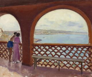 Albert Marquet - La terrasse à la Madrague