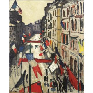 Albert Marquet - Le 14 Juillet Au Havre