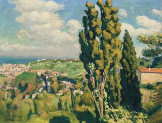 Albert Marquet - Le cyprès de Djenan Sidi Saïd
