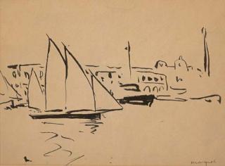 Albert Marquet - Le Port d\'Alger