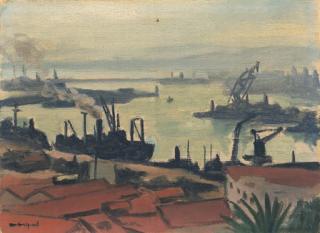 Albert Marquet - Le port de l\'Agha, Algiers