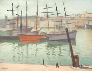 Albert Marquet - Le port de Marseille