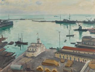 Albert Marquet - Le port en guerre