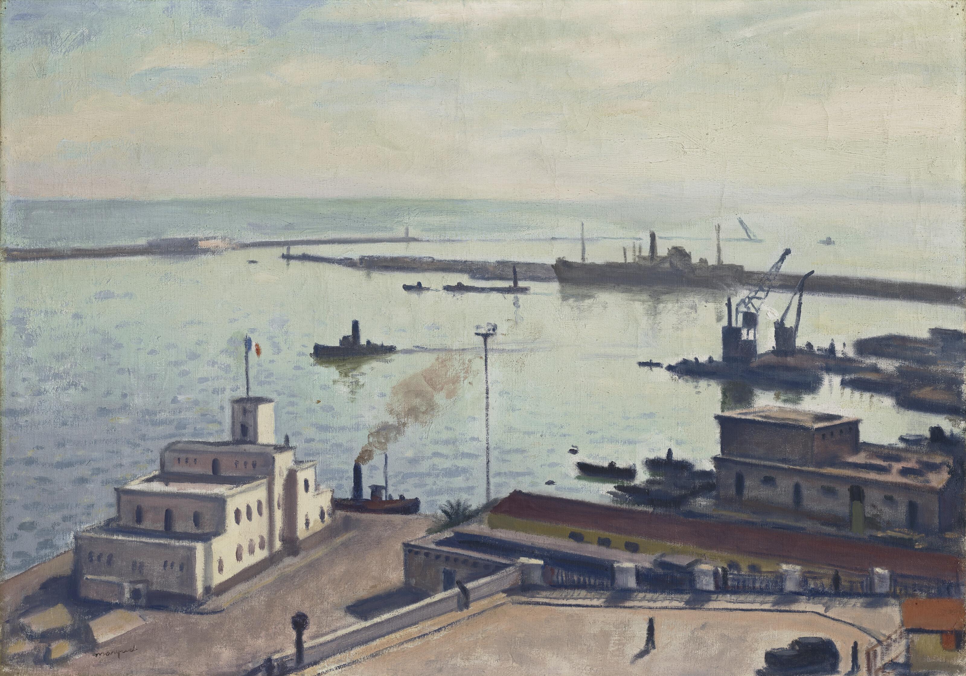 Albert Marquet - Le port en hiver
