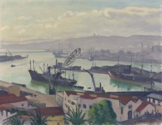 Albert Marquet - Le port, soleil voilé