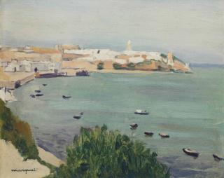 Albert Marquet - Les barques, Tanger