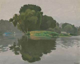Albert Marquet - L\'Île, Poissy