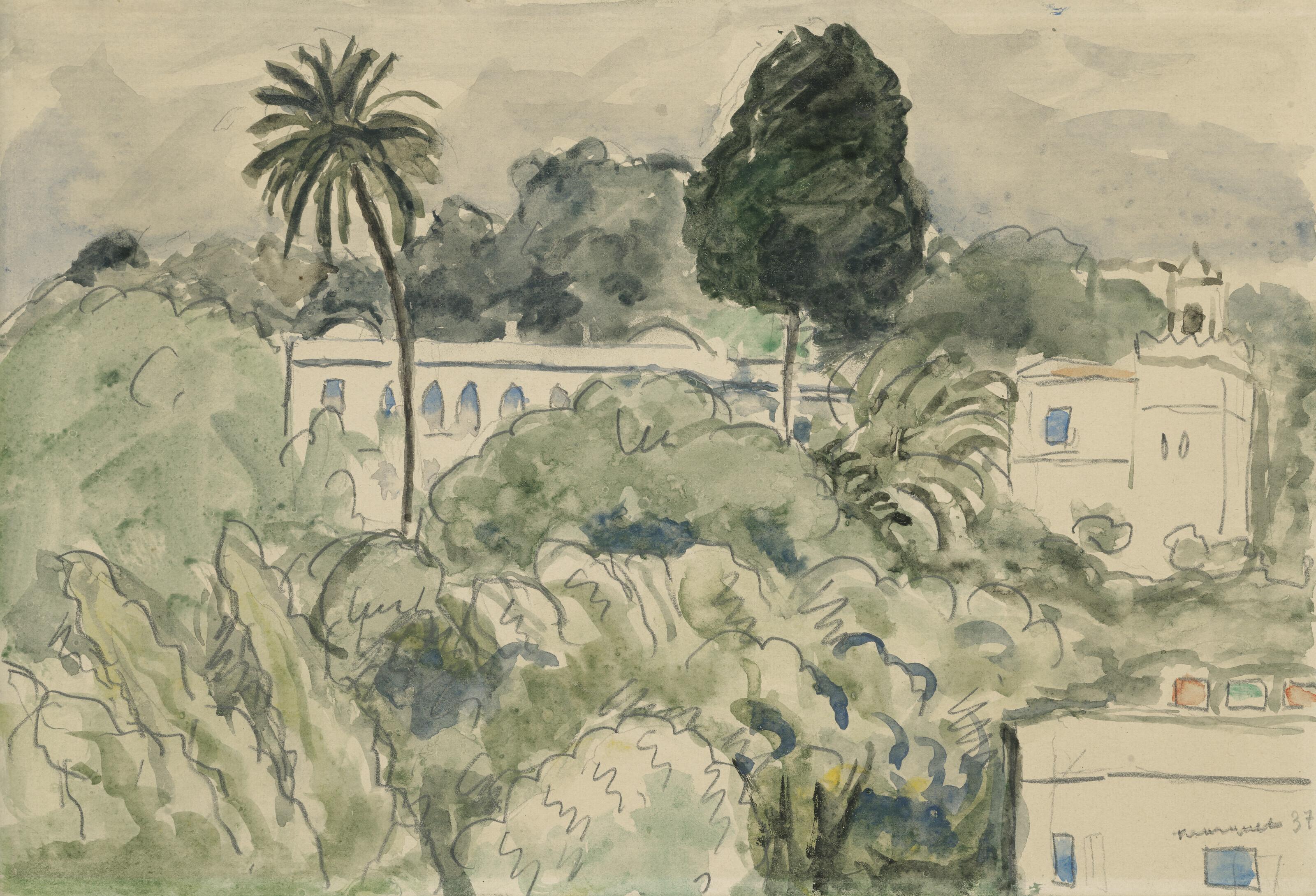 Albert Marquet - Maisons Arabes, Alger