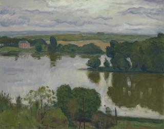 Albert Marquet - Méricourt, La maison des éclusiers