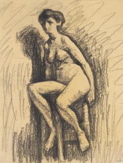 Albert Marquet - Nu Assis