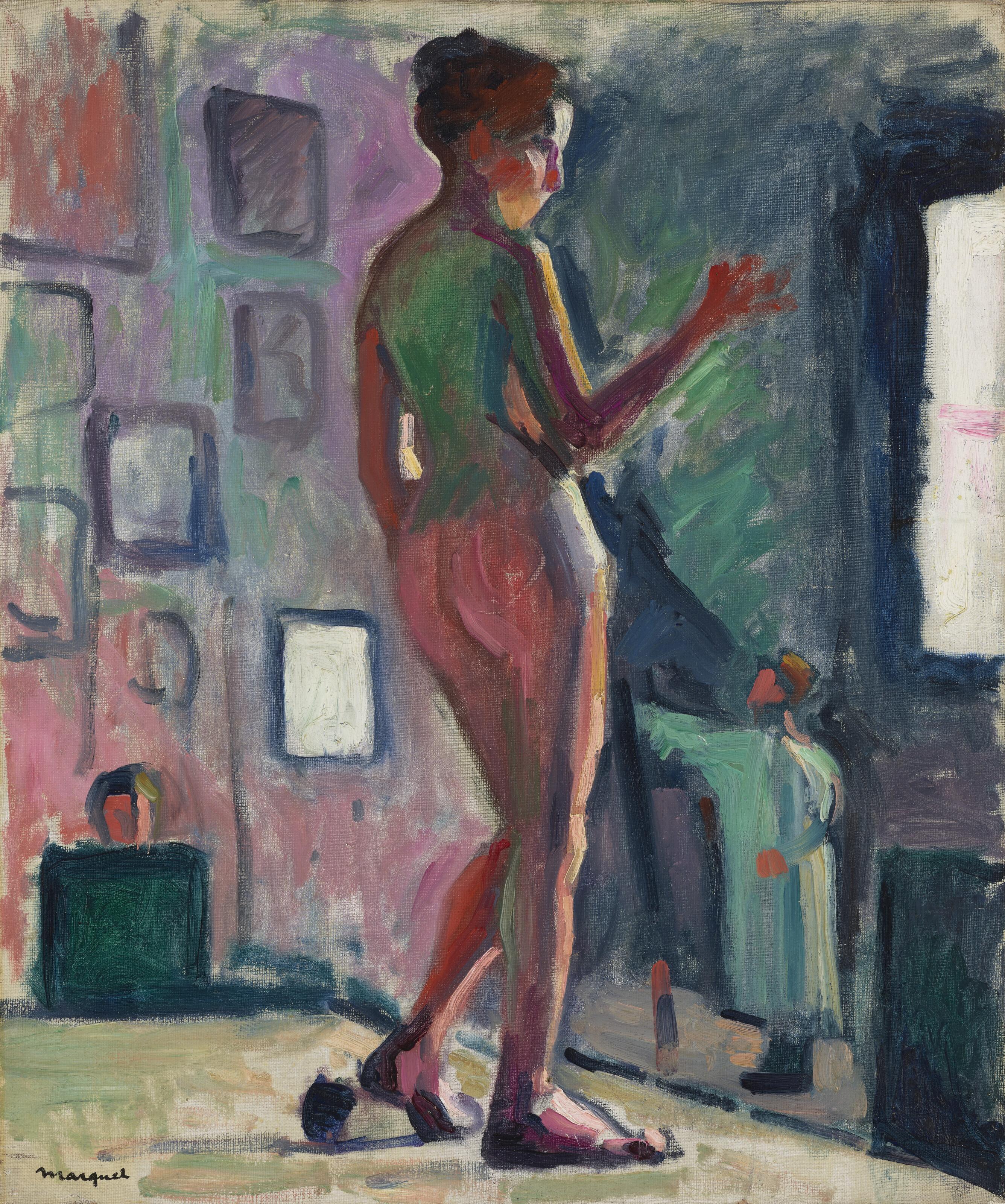 Albert Marquet - Nu dans un atelier d\'ami