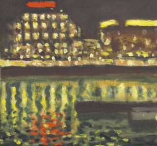 Albert Marquet - Nuit, Paris (La Samaritaine)