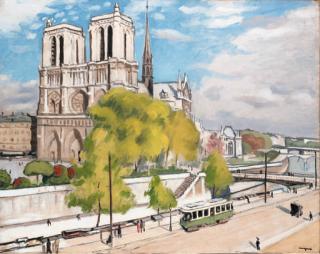 Albert Marquet - Paris, La Seine et Notre Dame