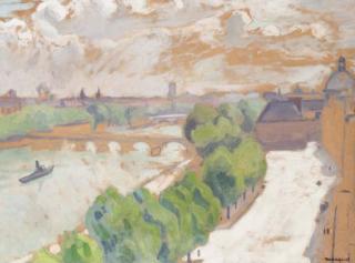 Albert Marquet - Paris, l\'Institut et le quai Malaquais