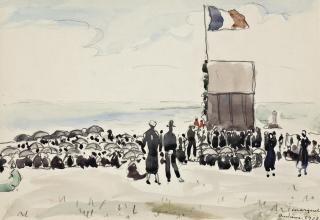 Albert Marquet - Plage à Audierne