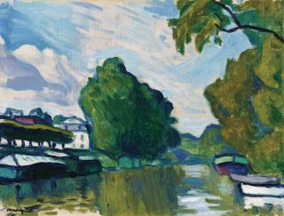 Albert Marquet - Poissy, Bords De Seine