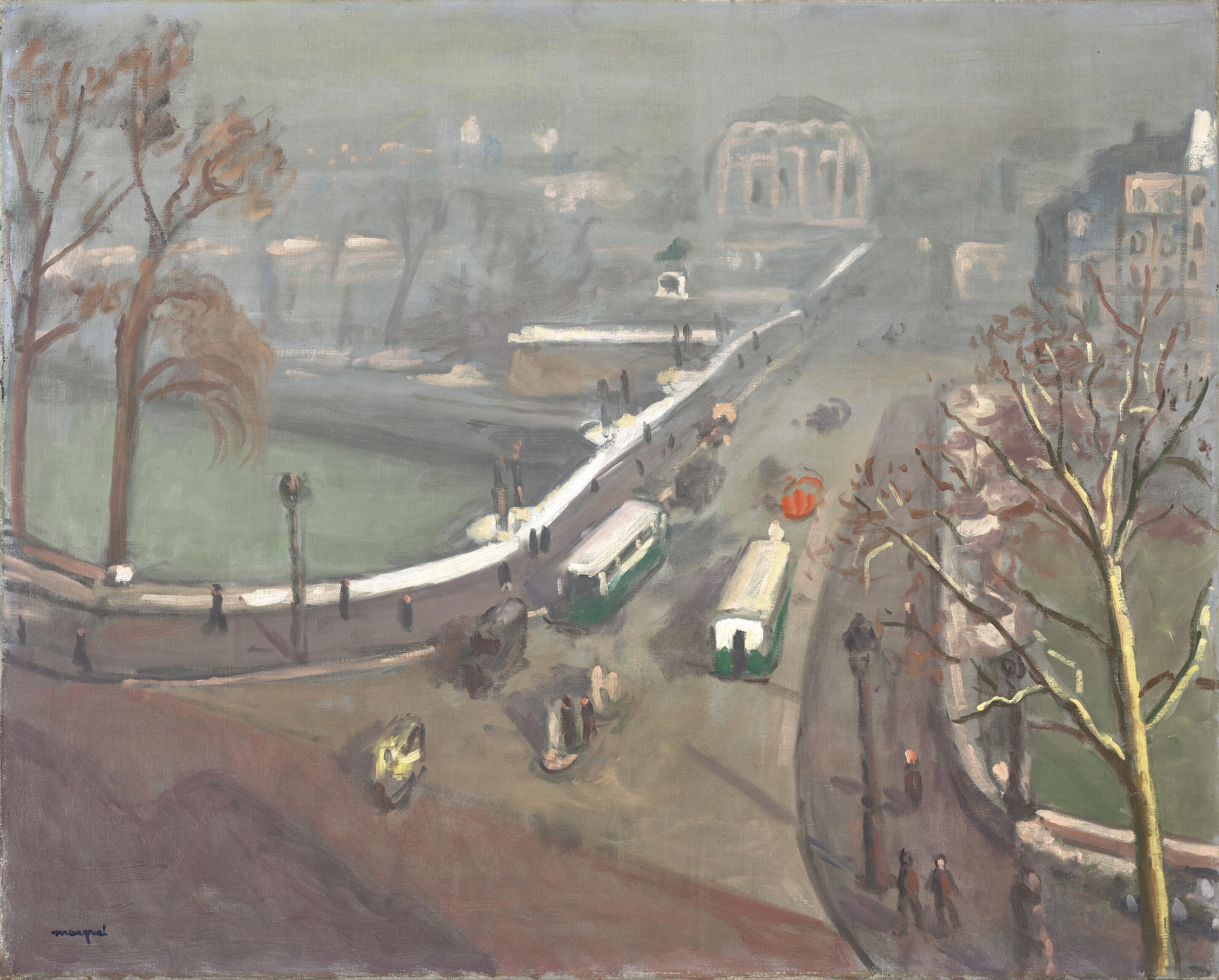 Albert Marquet - Pont-Neuf, brume d’automne