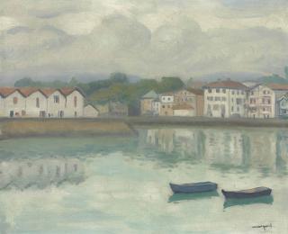 Albert Marquet - Port de Ciboure, Saint-Jean-de-Luz, October 1927