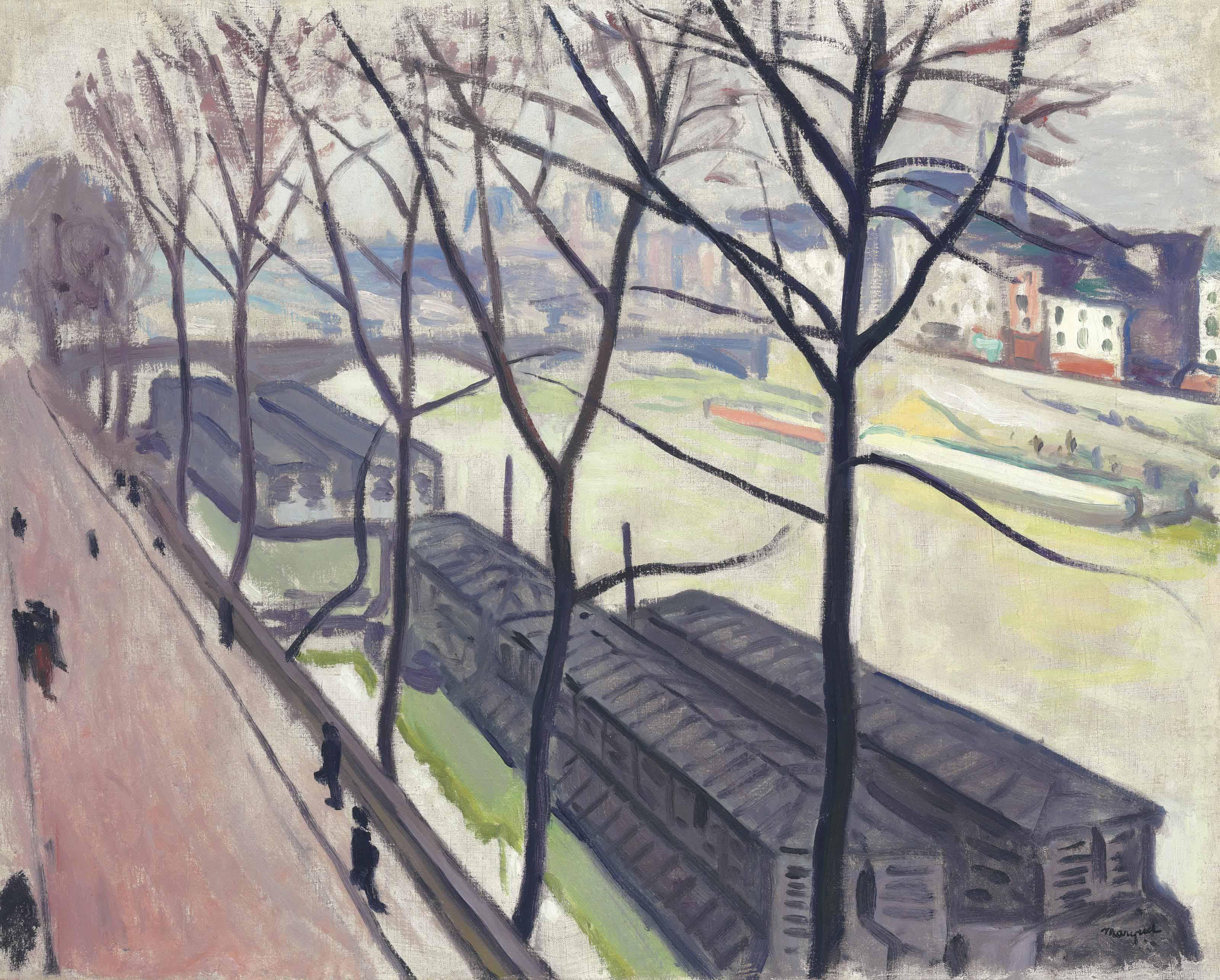 Albert Marquet - Quai de Bourbon, Paris