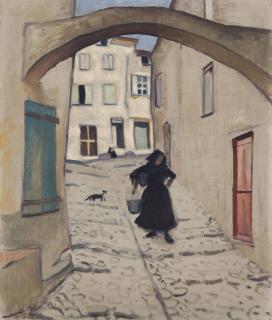 Albert Marquet - Rue À Collioure, Été 1912