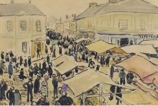 Albert Marquet - Scène de Marché