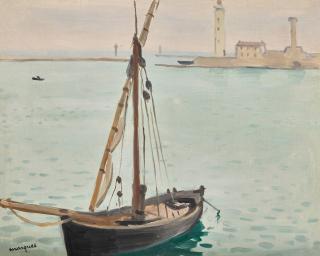 Albert Marquet - Sète, le bateau de pêche